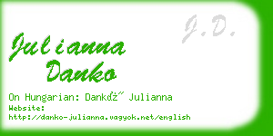 julianna danko business card